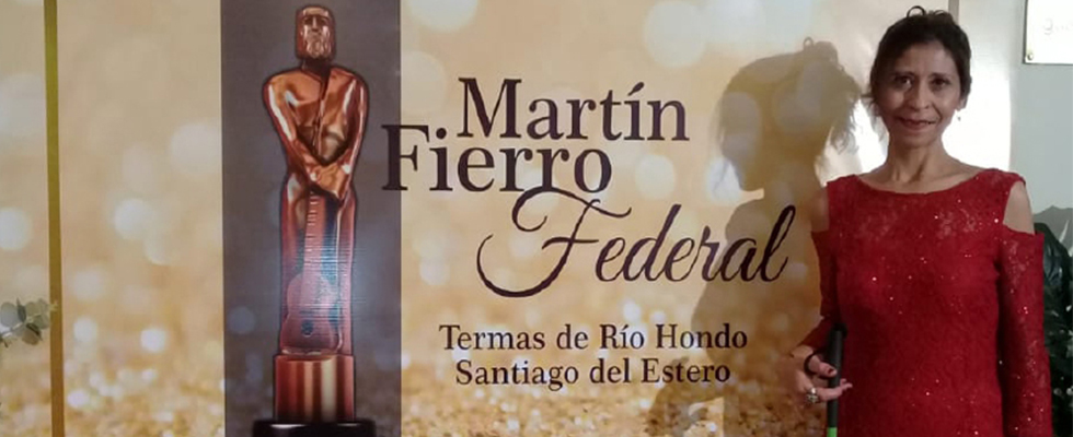 Alumna nominada a los Martín Fierro Federal