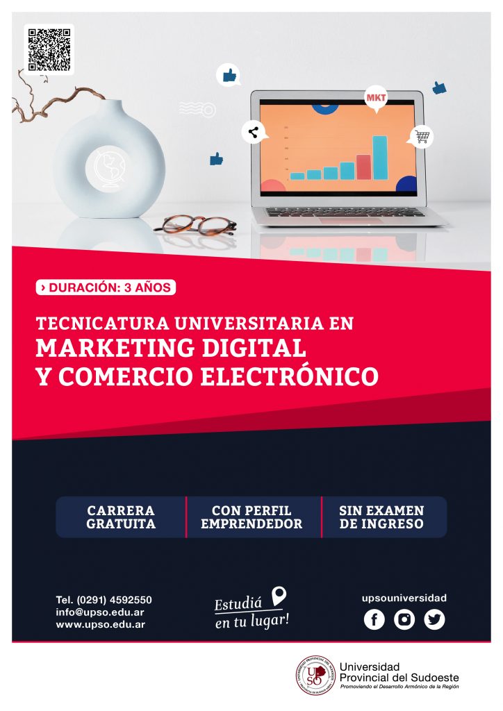 Tecnicatura en Marketing digital UPSO